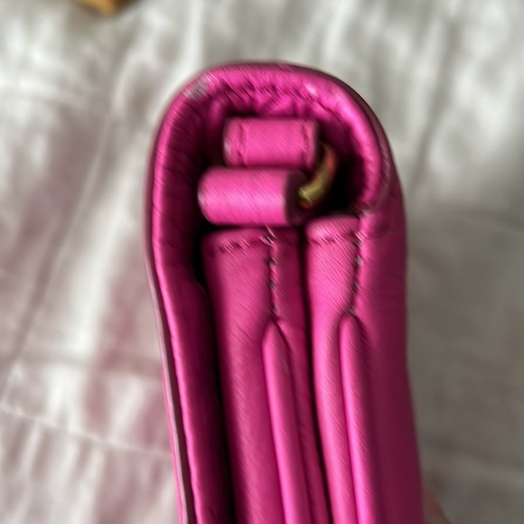 Vintage J.Crew Pink Leather Crossbody Bag - Picture 4 of 6